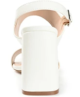 Journee Collection Women's Adras Block Heel Sandals
