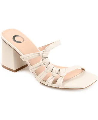 Journee Collection Women's Emory Block Heel Sandals