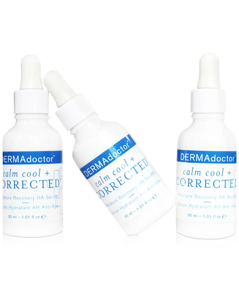 DERMAdoctor Calm Cool + Corrected Moisture Recovery Ha Serum