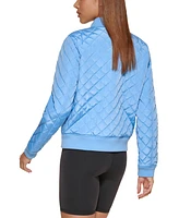 Levi's Women's Diamond Quilted Casual Bomber Jacket