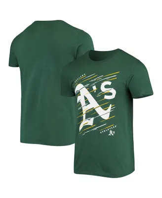 Fanatics Men's Branded Green Oakland Athletics Second Wind T-shirt