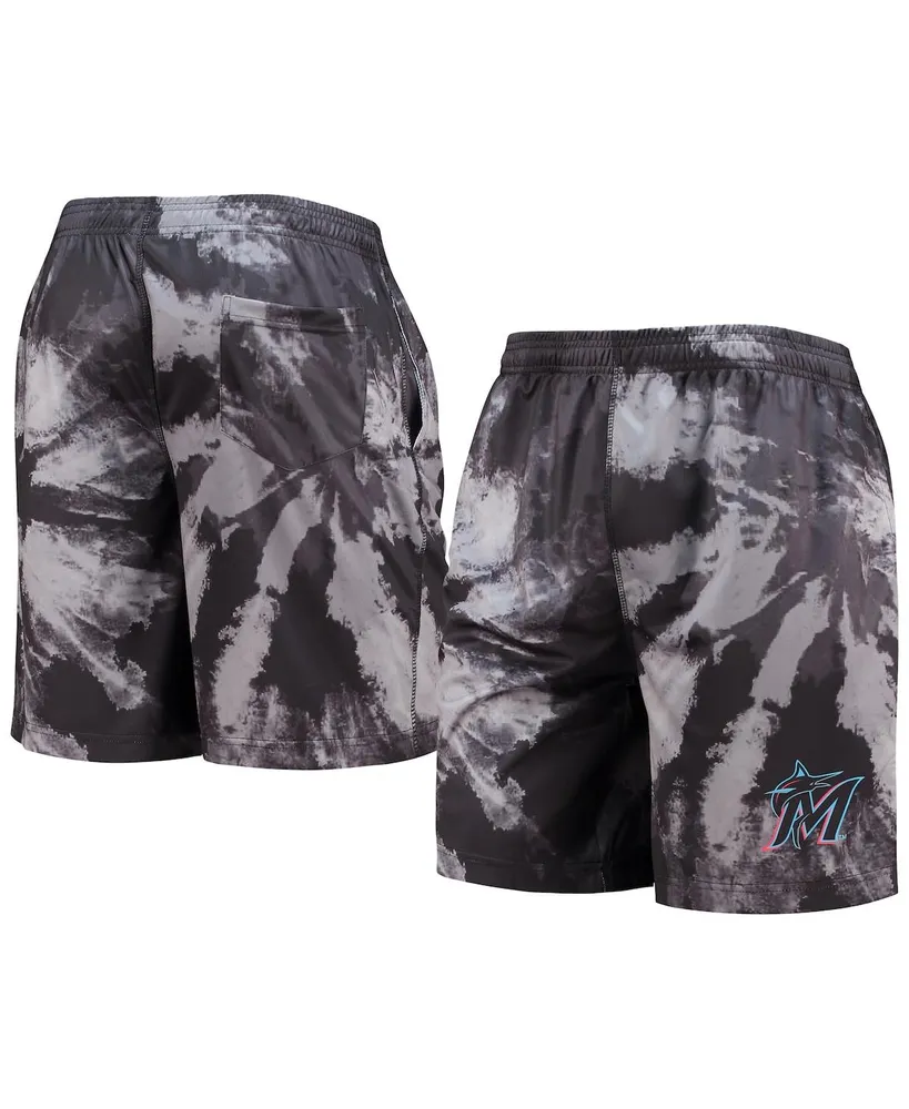 FOCO Navy New York Yankees Tie-Dye Training Shorts