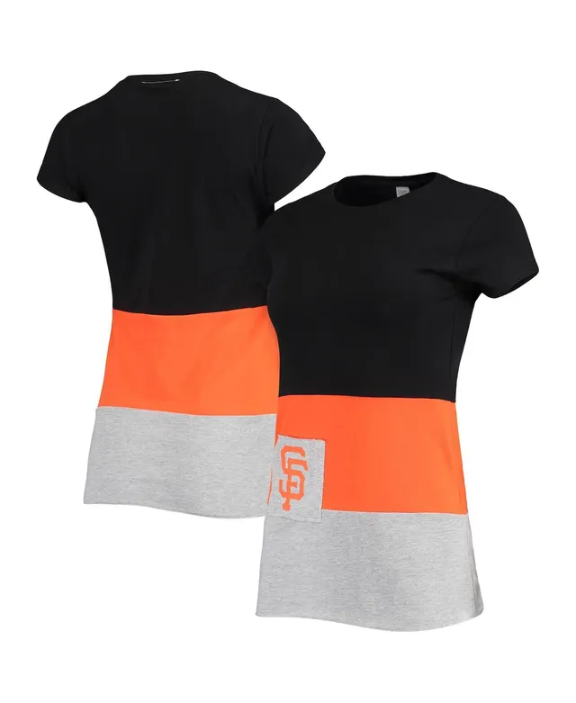 Lids San Francisco Giants Refried Apparel Women's Cropped T-Shirt - Orange