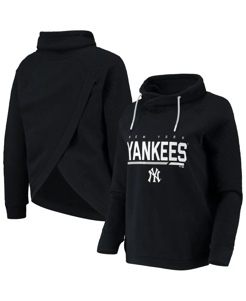 Women's Pro Standard Navy New York Yankees City Scape Pullover Sweatshirt Size: Large