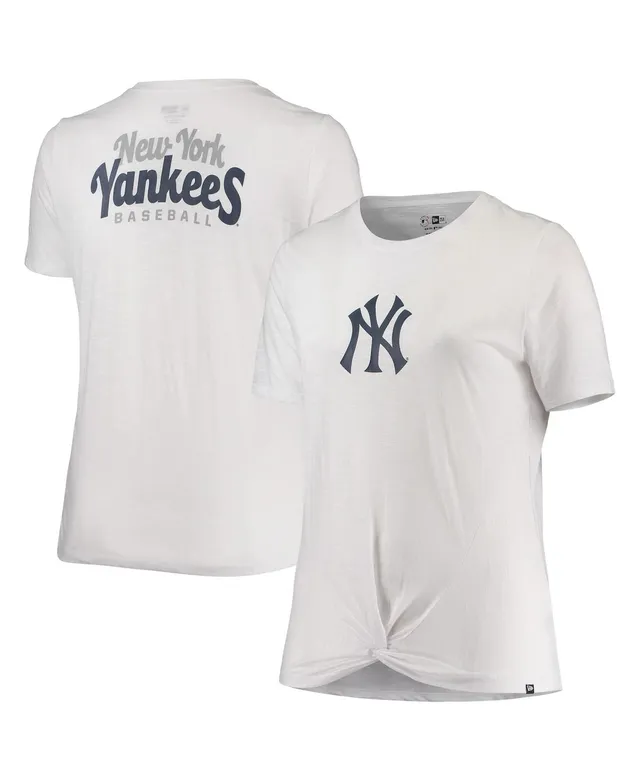 New Era New York Yankees Women's White Team Split T-Shirt