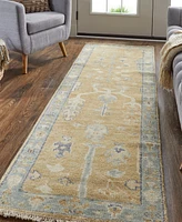 Feizy Carrington R6501 2'6" x 8' Runner Area Rug
