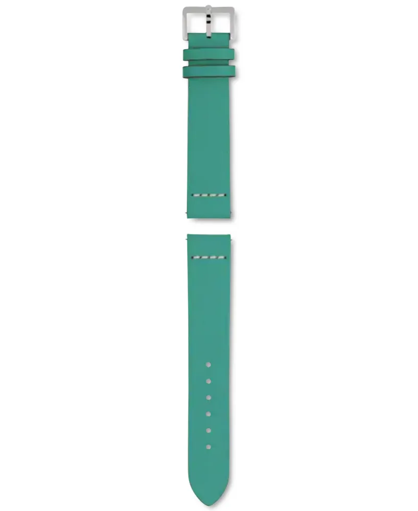 Rado Captain Cook Cyan Leather Watch Strap 37mm