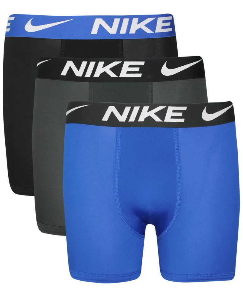 Nike Men's 3-Pk. Dri-FIT Essential Micro Long Boxer Briefs - Macy's