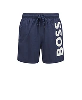 Boss by Hugo Boss Men's Quick-Dry Logo Swim Shorts