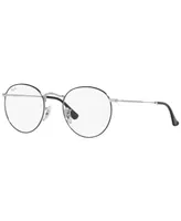 Ray-Ban RB3447V Round Metal Unisex Eyeglasses