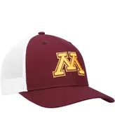 Men's Top of the World Maroon, White Minnesota Golden Gophers Trucker Snapback Hat