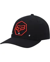 Big Boys Fox Black Seven Points Flex Hat