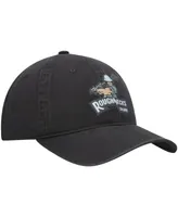 Men's Zephyr Charcoal Calgary Roughnecks Primary Logo Adjustable Hat