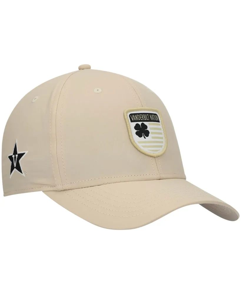 Men's Gold Vanderbilt Commodores Nation Shield Snapback Hat