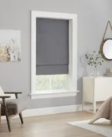 Eclipse Dillan Blackout Textured Solid Cordless Roman Shades