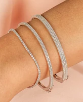 Women's Classic Thin Tennis Bracelet