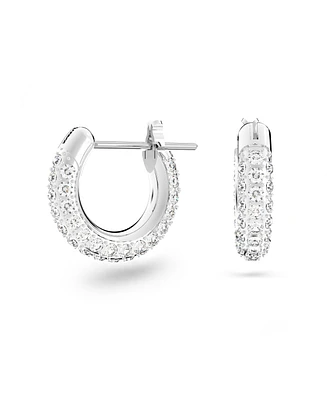 Swarovski Stone Hoop Earrings