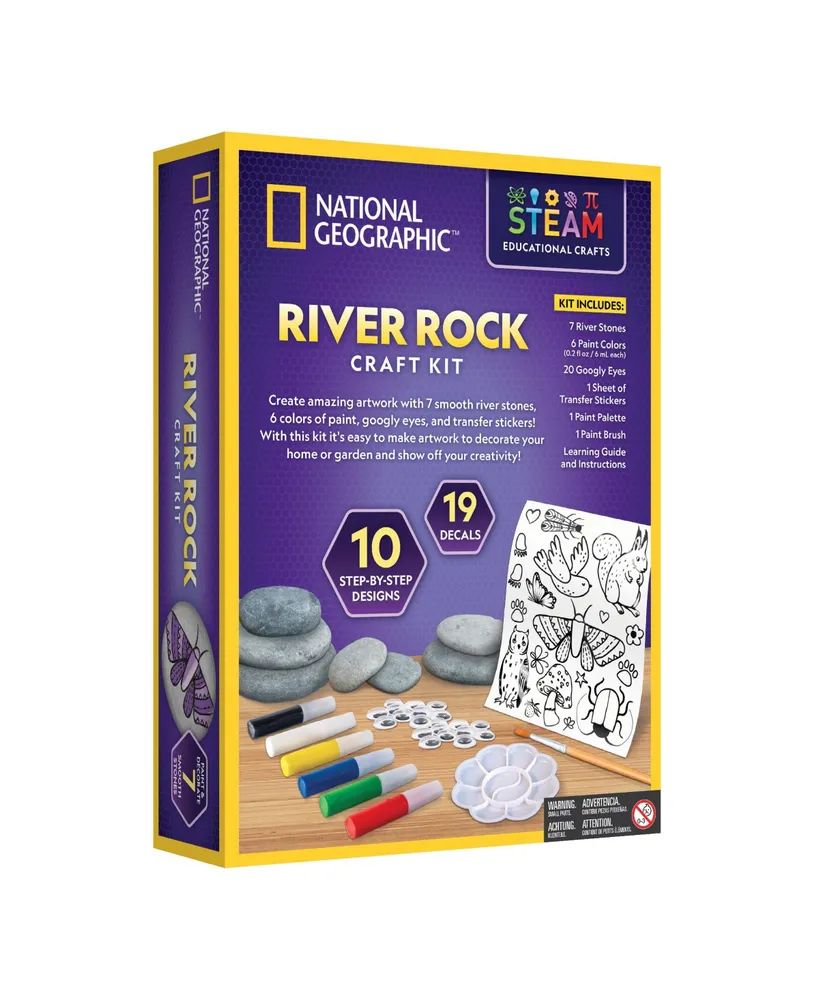 National Geographic Rock Painting Activity Kit - Multi