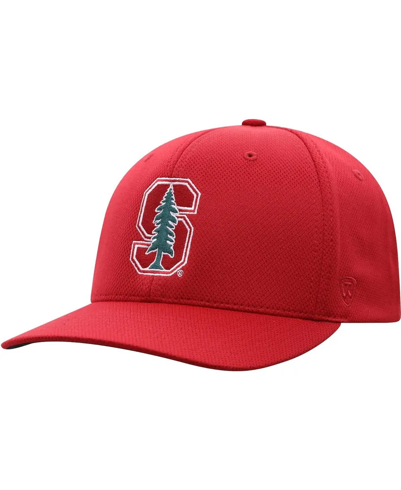 Men's Top of the World Red Louisville Cardinals Reflex Logo Flex Hat