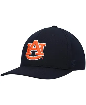 Men's Top of The World Navy Auburn Tigers Reflex Logo Flex Hat