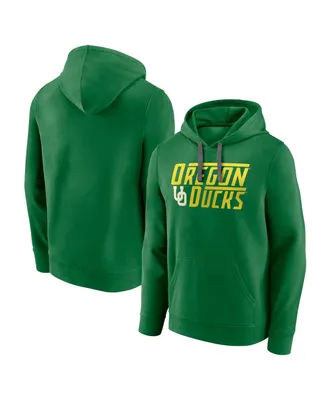 Men's Fanatics Green Oregon Ducks Favorite Longshot Pullover Hoodie