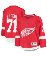 Big Boys Dylan Larkin Red Detroit Wings Home Replica Player Jersey