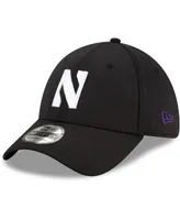 Men's New Era Black Northwestern Wildcats Campus Preferred 39Thirty Flex Hat