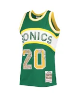 Men's Mitchell & Ness Gary Payton Green Seattle SuperSonics 1994-95 Hardwood Classics 75th Anniversary Diamond Swingman Jersey