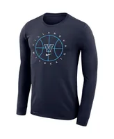 Men's Nike Navy Villanova Wildcats Basketball Icon Legend Performance Long Sleeve T-shirt