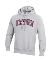 Men's Champion Gray Texas Southern Tigers Tall Arch Pullover Hoodie