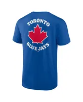 Men's Fanatics Royal Toronto Blue Jays Iconic Bring It T-shirt