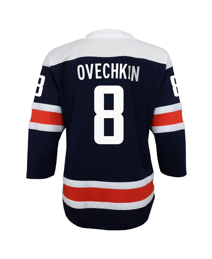 Big Boys Alexander Ovechkin Navy Washington Capitals 2020/21 Alternate Replica Player Jersey