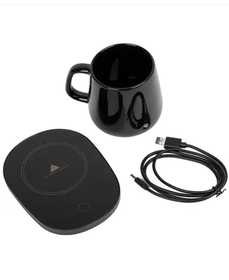 Mind Reader Usb Coffee Mug Warmer for Desk, Tea Cup Warmer, Electric Warming Plate for Drinks Beverage Water Cocoa Milk Set, 3 Piece