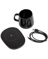 Mind Reader Usb Coffee Mug Warmer for Desk, Tea Cup Warmer, Electric Warming Plate for Drinks Beverage Water Cocoa Milk Set, 3 Piece