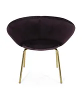 Pincay Modern Glam Accent Chair