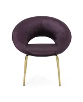 Pincay Modern Glam Accent Chair