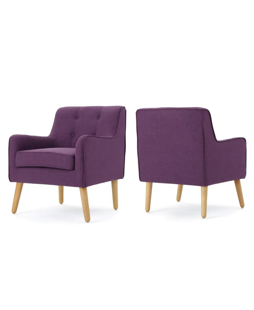 Felicity Mid Century Arm Chair Set, 2 Piece