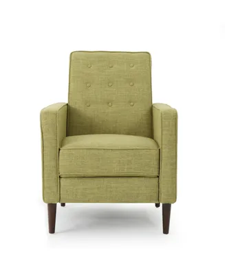 Mervynn Mid-Century Modern Button Tufted Recliner