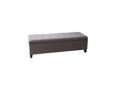 Mission Storage Ottoman