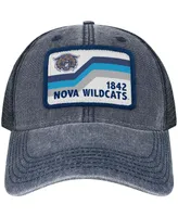 Men's Navy Villanova Wildcats Sun and Bars Dashboard Trucker Snapback Hat