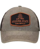 Men's Gray Arizona State Sun Devils Legacy Practice Old Favorite Trucker Snapback Hat