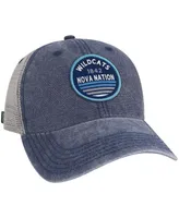 Men's Navy Villanova Wildcats Sunset Dashboard Trucker Snapback Hat