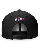 Men's Fanatics Black 3's Company Core Snapback Hat