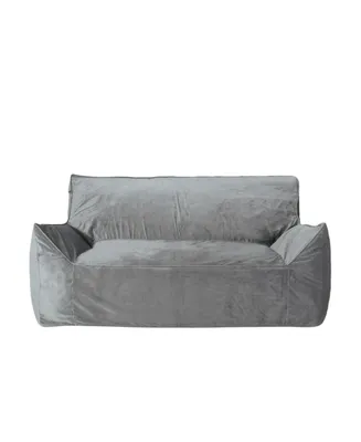 Velie Modern 2 Seater Bean Bag Chair with Armrests