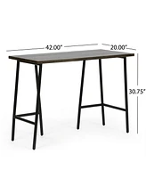 Darke Modern Industrial Handcrafted Wood Desk