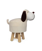 Mapleton Contemporary Kids Dog Ottoman