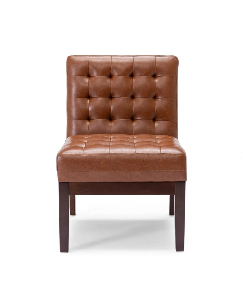 Uintah Contemporary Tufted Accent Chair