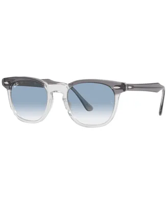 Ray-Ban Unisex Low Bridge Fit Sunglasses, Hawkeye 54