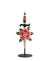 Dagger and Rose Figurine