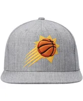 Men's Mitchell & Ness Heathered Gray Phoenix Suns 2.0 Snapback Hat